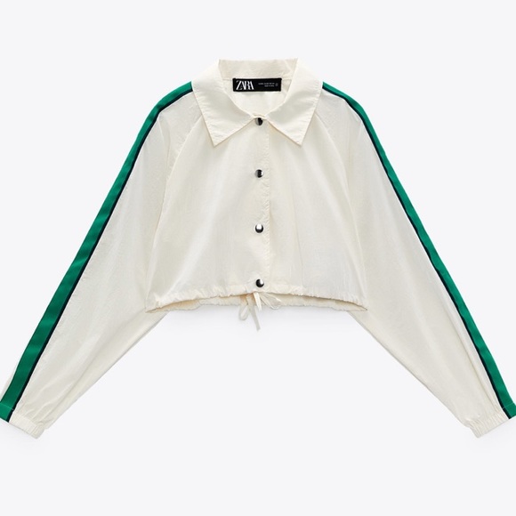 Zara women’s side stripe joggers raining jacket - Picture 8 of 11